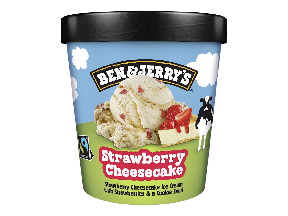 Ben & Jerry's Strawberry Cheesecake 465ml
