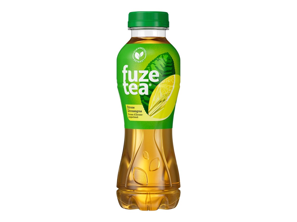 Fuze Tea Schwarzer Tee Zitrone 0,4l (Einweg)